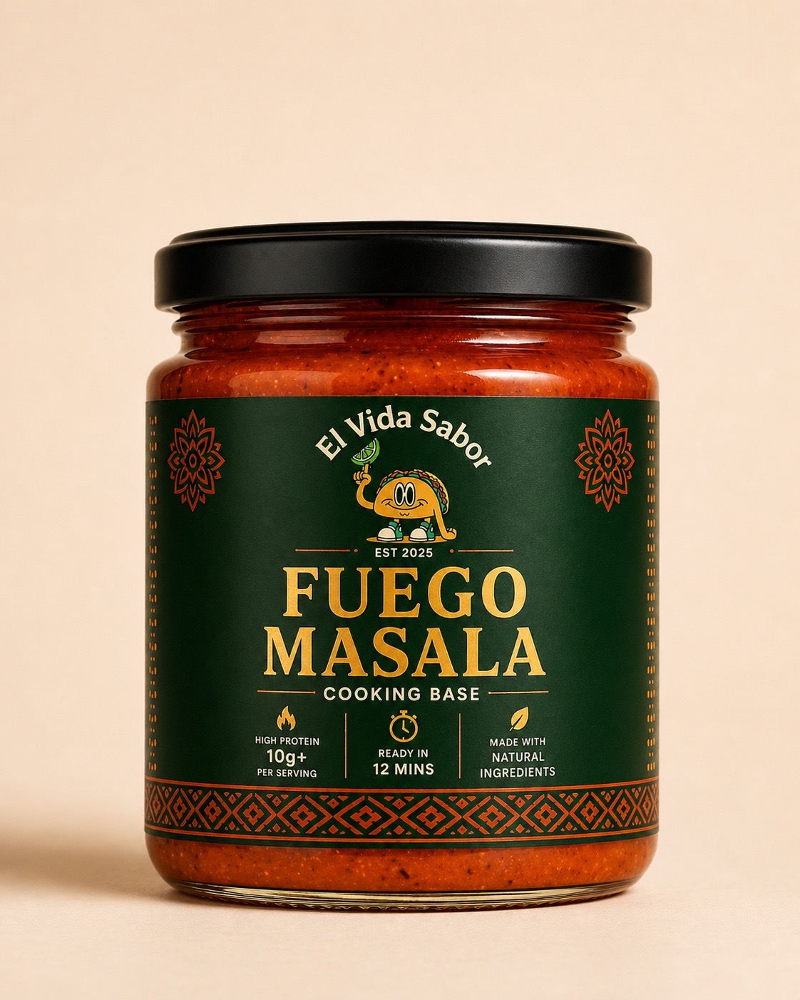 Fuego Masala cooking base jar
